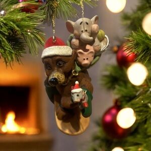 Hallmark: Up For Fun - Nick and Christopher - Series 5th 2008 Keepsake Ornament